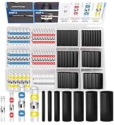 Tanbupu 206PCS Heat Shrink Solder Seal Wire Connectors Kit