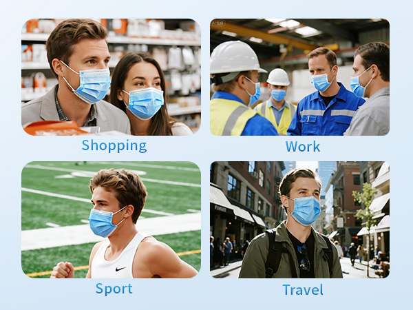 100pcs Disposable Face Mask