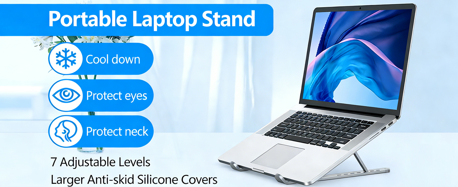 laptop adjustable stand,laptop book stand,laptop holder,laptop raised stand,soporte laptop