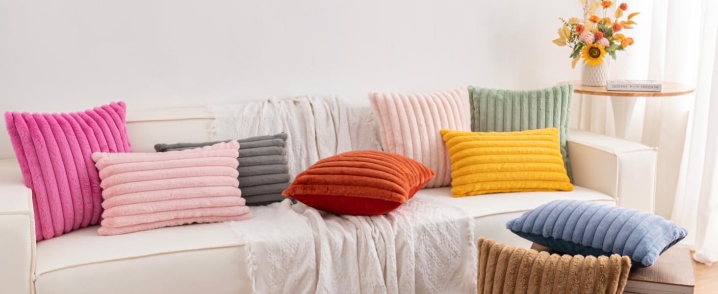 Decorations Throw Pillow Case, Throw Pillow Cover Cushion Cover for Sofa Bedroom Car, Ice Cream