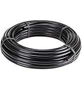 Raindrip 052010P 1/2 in. Drip Irrigation Supply Tubing, 100 ft., for Emitters, Irrigation Parts, ...