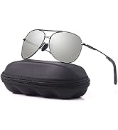 mxnx Aviator Sunglasses for Men Polarized Women UV Protection Lightweight Driving Fishing Sports ...