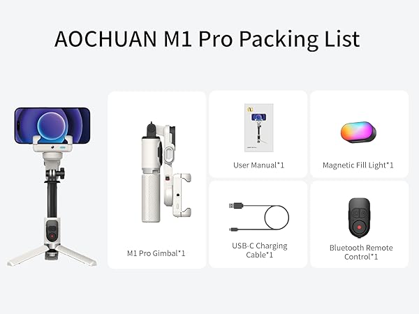 gimbal stabilizer for iphone gimbal tripod for cell phone selfie stick tripod