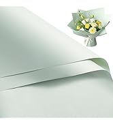 RUSPEPA 20 Sheets Flower Wrapping Paper, Waterproof Floral Bouquet Wrapping Paper, Florist Suppli...