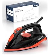 Sundu Steam Iron for Clothes with Rapid Heating Ceramic Coated Soleplate, 1200W, Auto-Off Safety,...