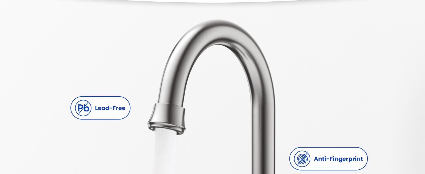 Matte Black Bathroom Sink Faucet Bathroom Faucets for Sink 3 Hole Faucet for Bathroom Sink Vanity RV