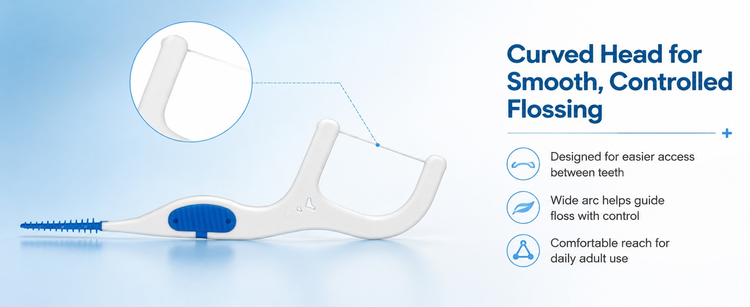 Dental Floss Picks Interdental Brushes