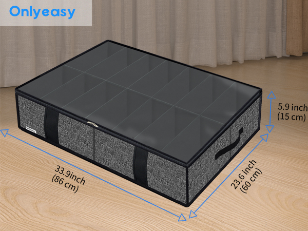 shoe organizer under bed