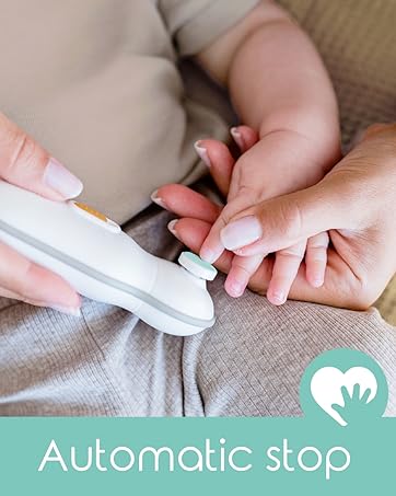 Baby Nail File Electric Nail Trimmer: Baby Nail Trimmer for Infant and Toddler