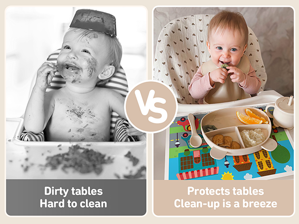 Disposable Placemats for Baby