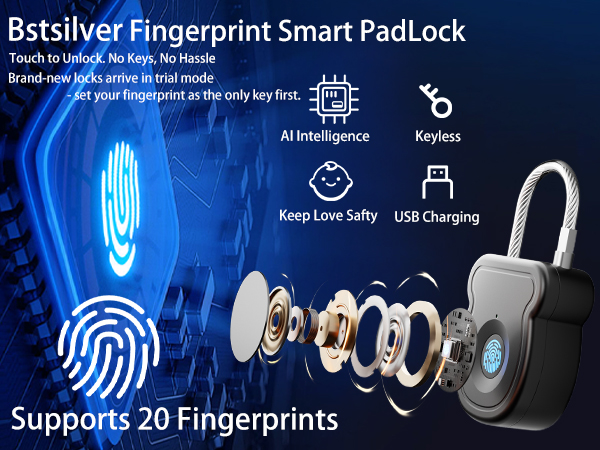 Fingerprint Padlock