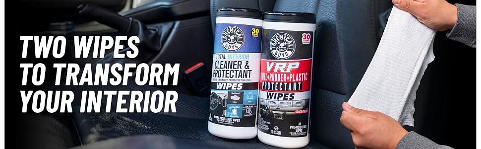 Total Interior Car Detailing Wipes from Chemical Guys