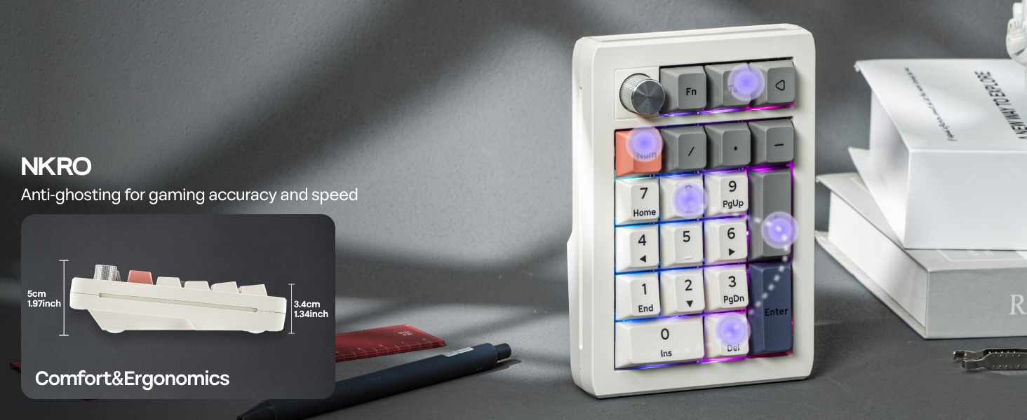 EK21 VIA Mechanical Number Pad