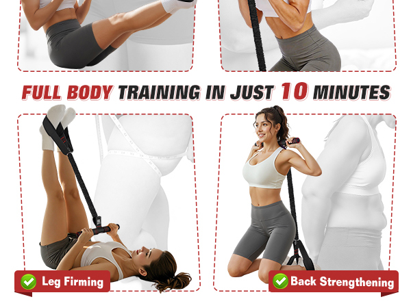multifunction pedal resistance band