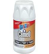 Brillo Cameo Cleaner, Perfect on Aluminum, Stainless Steel, Copper, Brass & Porcelain, No Scratch...