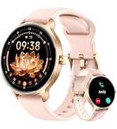 Smart Watch for Women, 1.27" HD AMOLED Smartwatch (Answer/Call) for iPhone/Android/Samsung, Fitne...