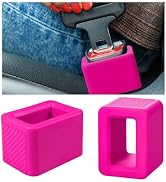 Ohleats 2 PCS Seat Belt Buckle Holder, Silicone Buckle Booster Raises Your Seat Belt for Easy Acc...