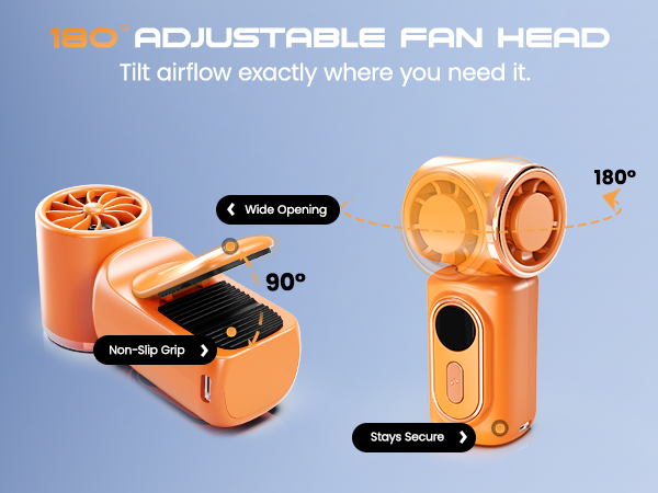Clip-On Portable Fan