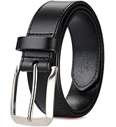 Bighake Genuine Full Grain Leather Belt for Men - 1.3