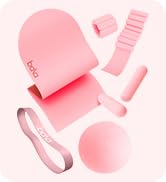 Bala Ultimate Home Workout Equipment Bundle - Bala Bangles, Bars, Ball, Play Matt & Booty Bands -...