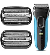32B Shaver Head for Braun Series 3, Replacement Foil & Cutter Cassette Suitable for Braun Foil Sh...