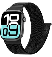 Nylon Sport Loop Band Compatible with Apple Watch Bands 38mm 40mm 41mm 42mm 44mm 45mm 46mm 49mm, ...