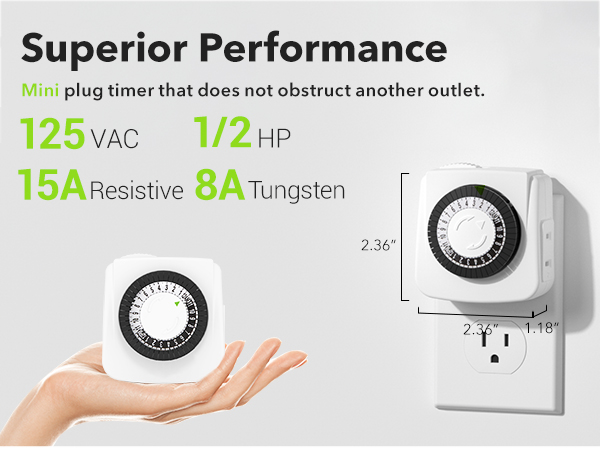 wall plug timer