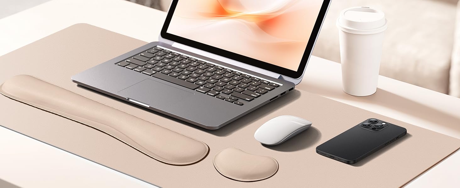 Desk Mat + wrist rest