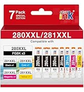 Starink Replacement for Canon 280 281 Ink Cartridges Compatible with Canon Ink 280 281 XXL Printe...