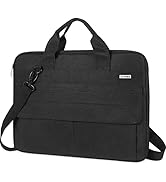 LANDICI Laptop Bag Carrying Case 15.6 Inch with Shoulder Strap, Slim Waterproof Computer Sleeve C...