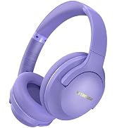 YUMONDEAR Bluetooth Headphones Over Ear, 80H Playtime Wireless Headphone with 3 EQ Modes, Built-i...