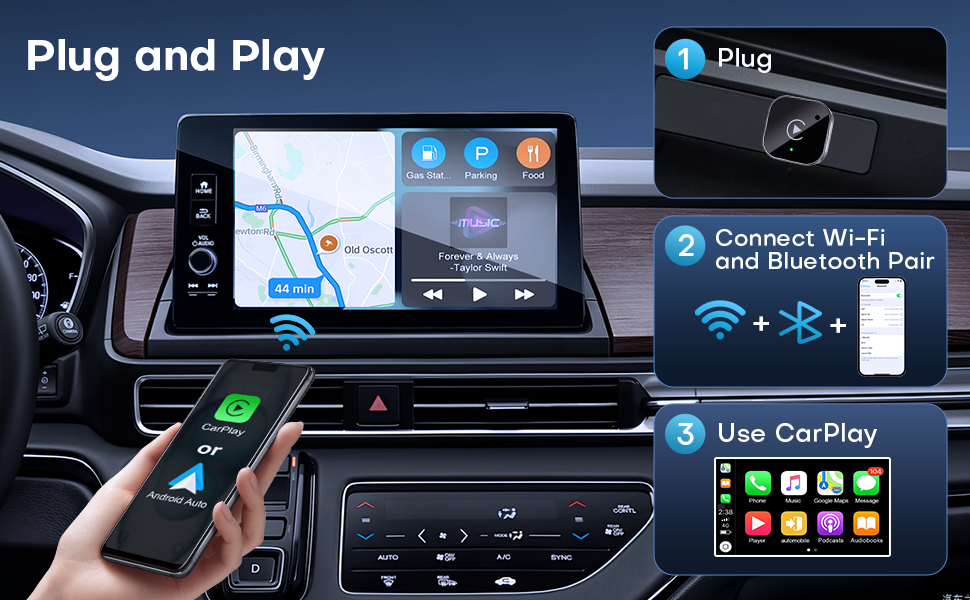wireless carplay dongle