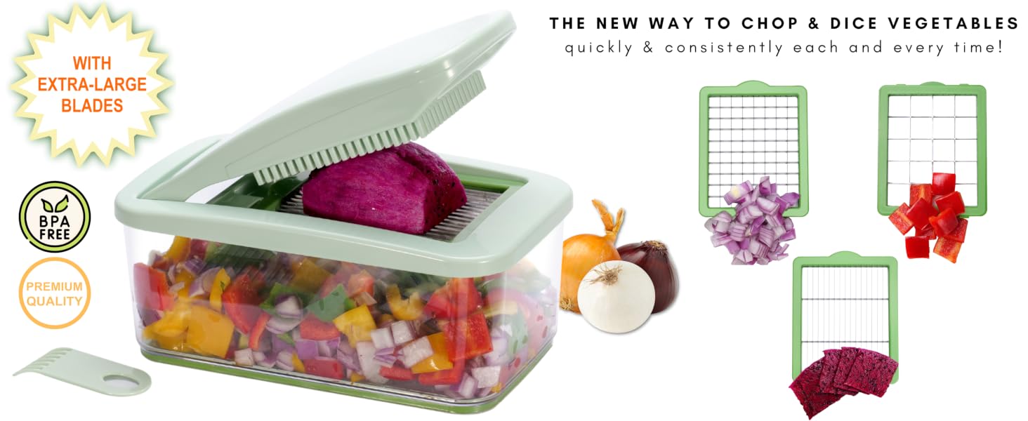 Brieftons QuickPush Food Chopper (BR-QP-03)