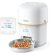 Yuposl Automatic Cat Feeders - 8cup/68oz for Pets, Timed Automatic Pet Feeder with Over 180-day B...
