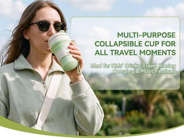 Collapsible Water Bottle for Travel