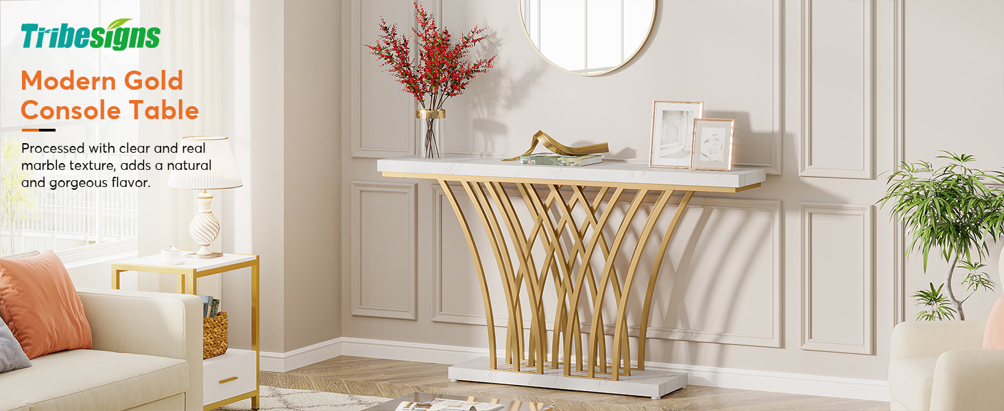 Modern console table