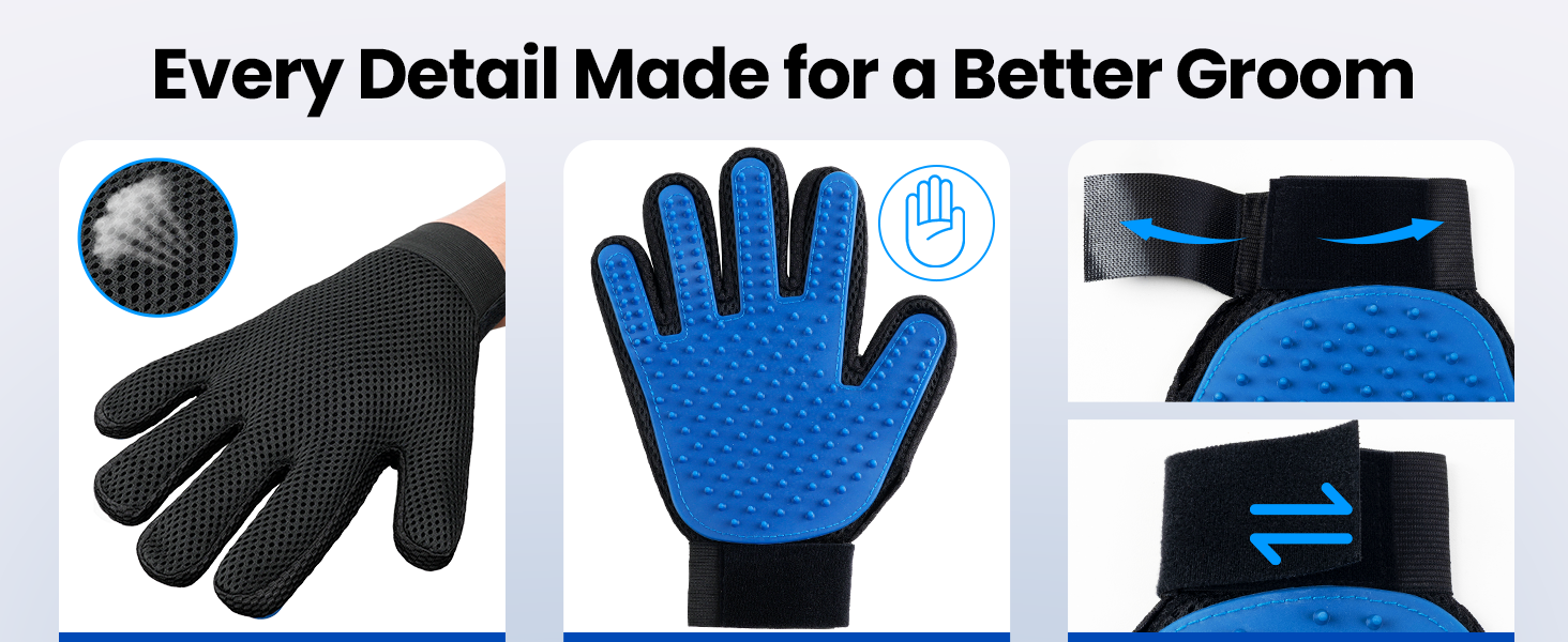 pet grooming gloves 15