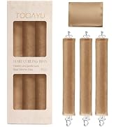 Togayu Heatless Curls Overnight Set - Jumbo Overnight Hair Curlers to Sleep In, Soft Velvet Hair ...