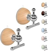 XIEFFICH T-Bar Suction Cup Hooks - Heavy Duty, Reusable, No-Drill Hooks for Hanging Towels, Keys,...