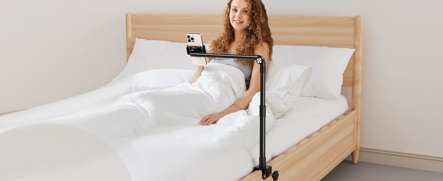 bed iPhone holder