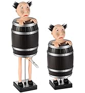 Funny Cigarette Dispenser, Prank Automatic Bounce Cigarette Case, Weird Old Man in The Wooden Bar...