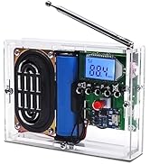 MiOYOOW 76-108MHz F? Radio Kit, LCD Display Digital Radio Module DIY Kit with Headphone Jack, Rec...