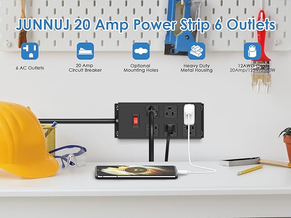 20 amp power strip
