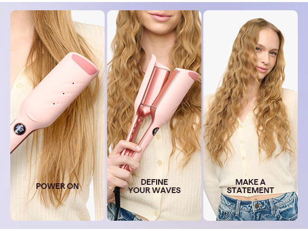 C5 Power Wave Hair Crimping Iron