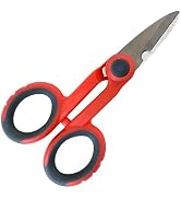 FiberShack - Fiber Optic Kevlar Scissors - Kevlar Shears for Precision Cutting of Fiber Optic Cab...