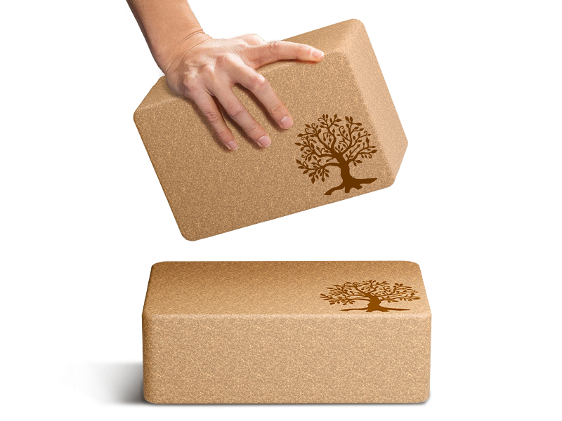 cork yoga blocks