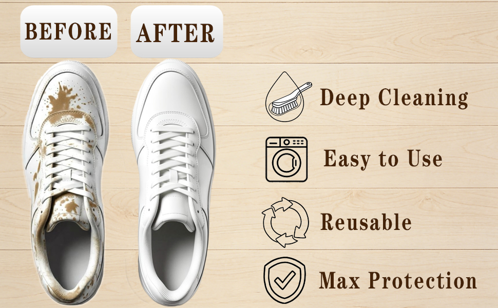Reusable Sneaker Bag Protects Shoes & Washing Machine