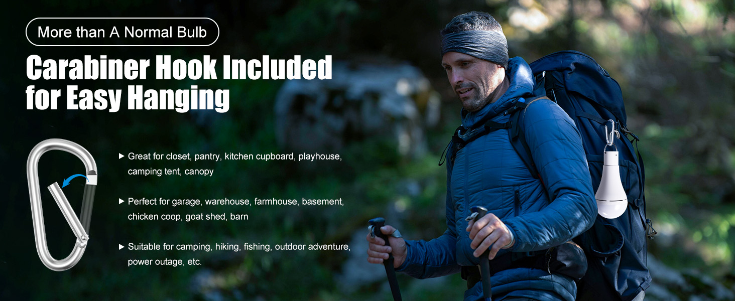 Rechargeable Light Bulb with Remote