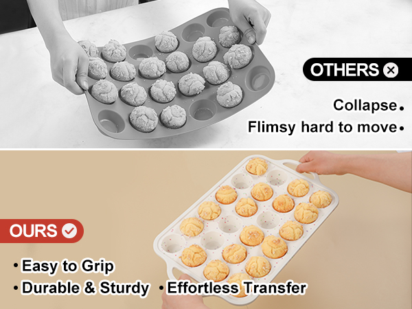 silicone muffin pan
