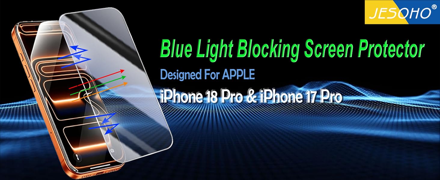 iPhone 17 Pro Blue light screen protector A+ 01